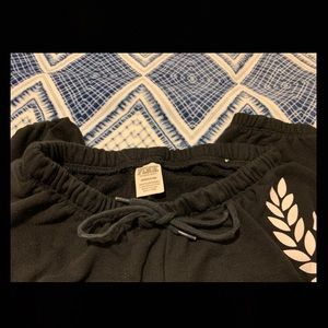 Pink sweatpants in size small